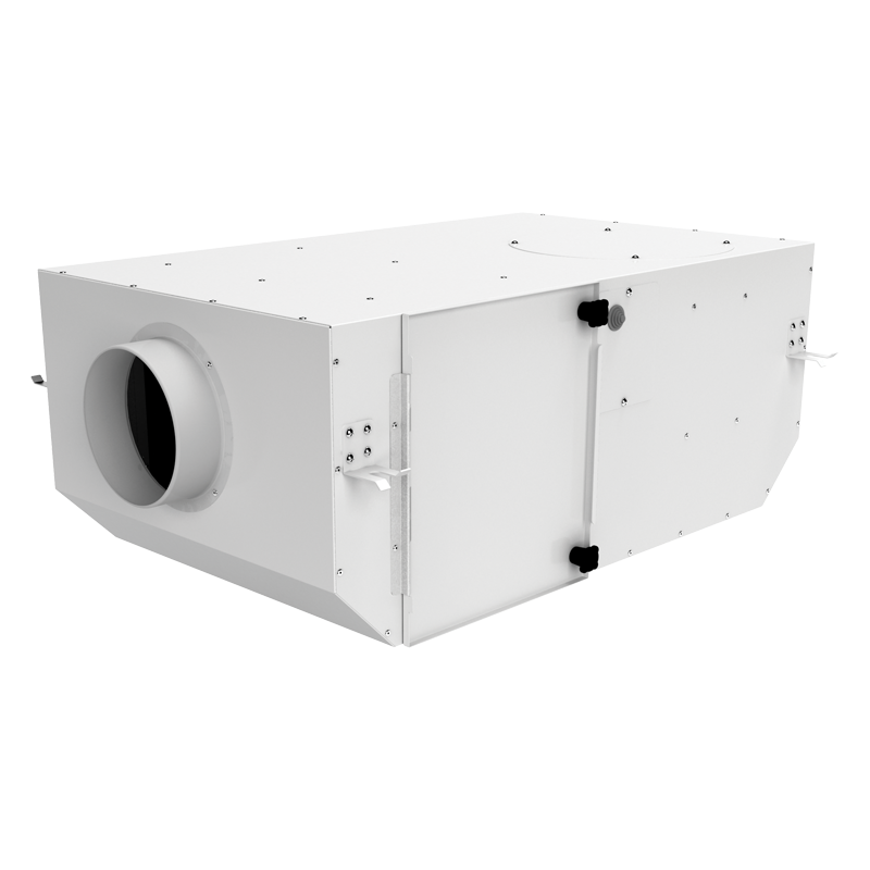 Blauberg Iso Box-F 200 G4/H13/Carbon V2 - Centrifugal inline fans with forward curved blades in sound-insulated casings with filters