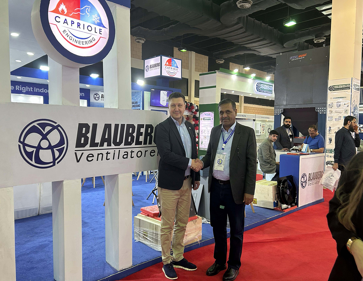 Blauberg Asia Presented State-of-the-Art HVACR Solutions in Pakistan