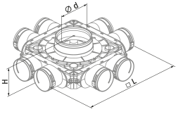 Blauberg BlauFast SR 160/90x8 50P - Dimensions