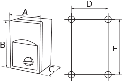 Blauberg CDR5E E1.5 TP - Dimensions
