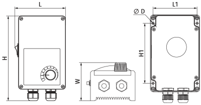 Blauberg CDTE E10.0 TP - Dimensions