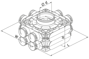 Blauberg BlauFast SR 160/75x12 51P - Dimensions