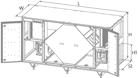 Blauberg BlauAIR CFH 3500 - Dimensions