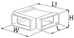 Blauberg BlauPlast FKT 204x60 - Dimensions