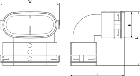 Blauberg BlauFast OBV 52 - Dimensions