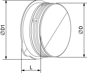 Blauberg BlauFast RFP 90 - Dimensions