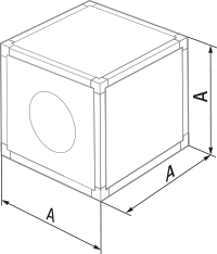 Blauberg Iso-V 450 4D - Dimensions