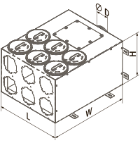 Blauberg BlauFast SR 160/90x6 02 - Dimensions