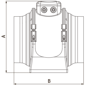 Blauberg Primo 150 - Dimensions