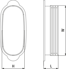 Blauberg BlauFast OFP 52 - Dimensions