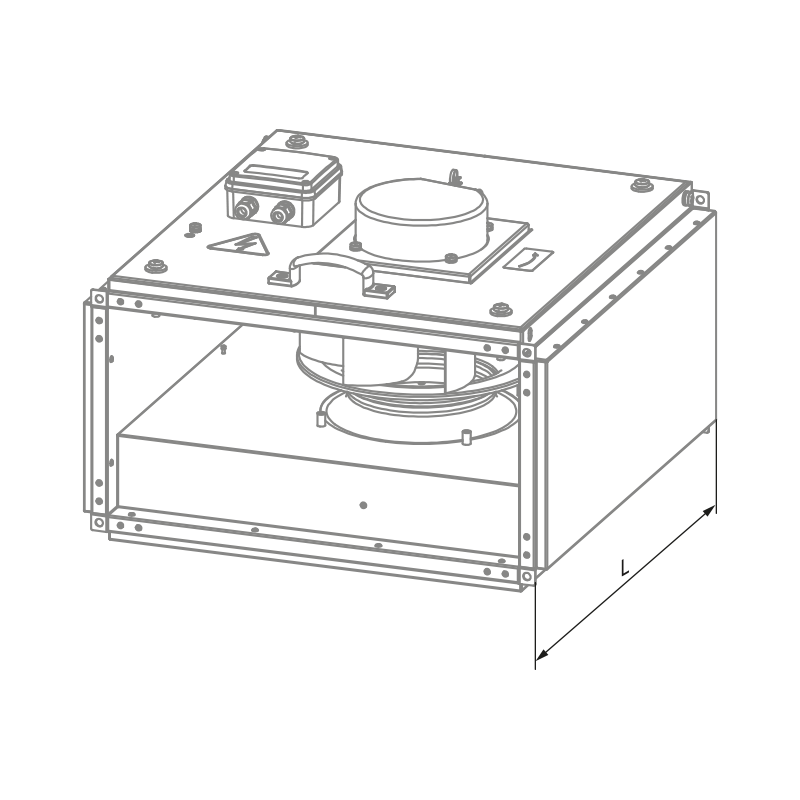 Blauberg Box-I EC 30x15-1 max  - Dimensions