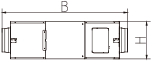 Blauberg KOMFORT GRE EC 1000 - Dimensions