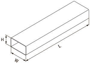 Blauberg BlauPlast FKF 110x55/0.35 - Dimensions