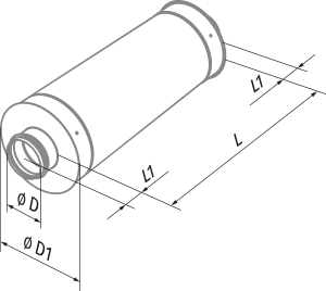 Blauberg SD 160/600 - Dimensions