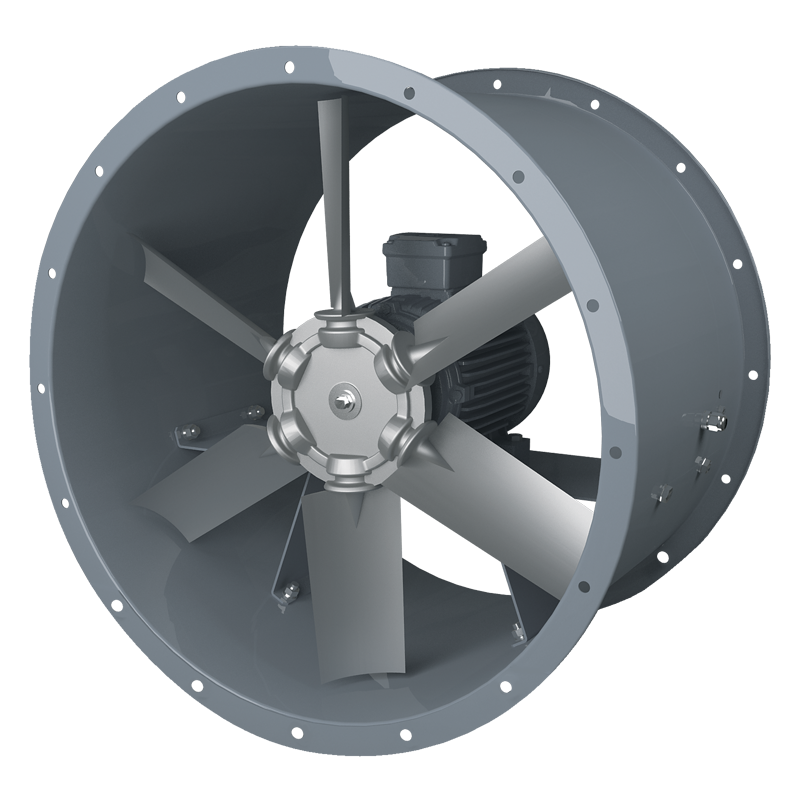 Series Blauberg Axis-P - Medium pressure axial fans - Axial smoke extraction fans