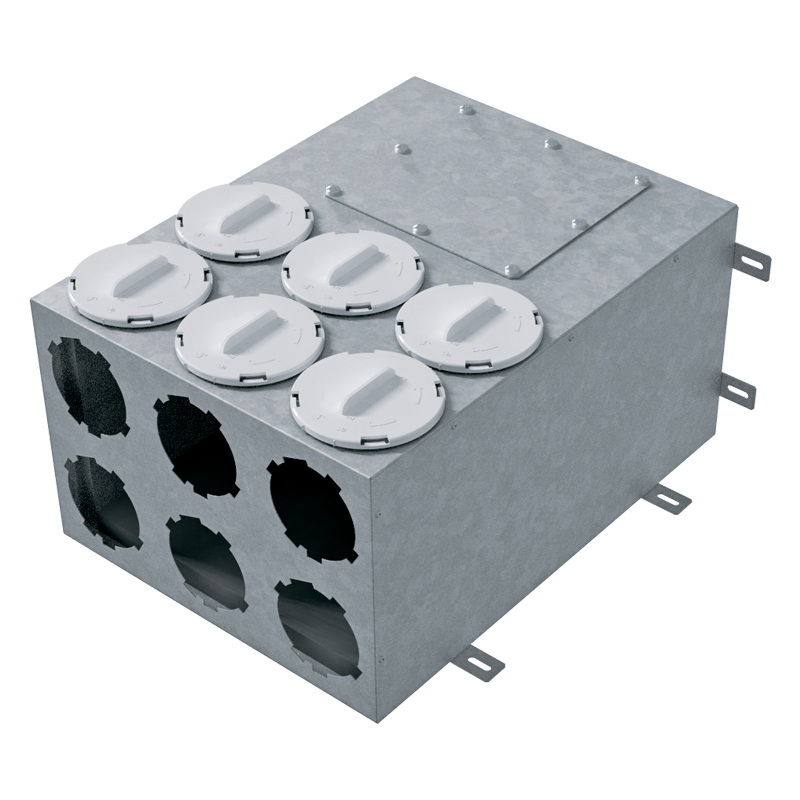 Blauberg BlauFast SR 160/90x6 02 - Supply or exhaust ventilation systems of residential spaces. For distribution of air from the ventilation unit through the air ducts