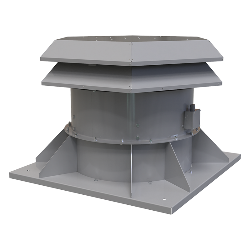 Series Blauberg Axis-RF - Axial smoke extraction fans - Medium pressure and smoke extraction axial fans