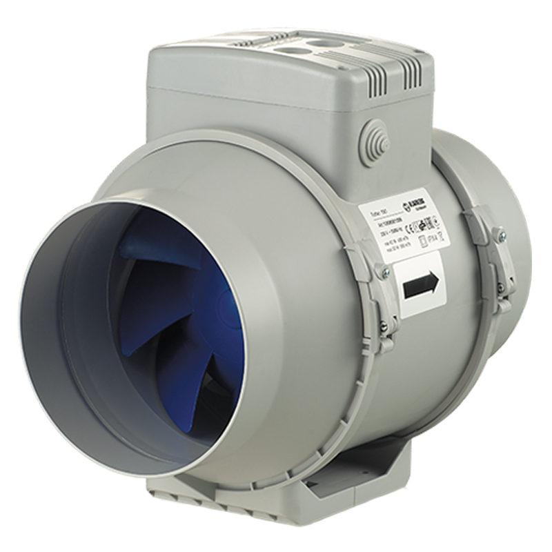 Blauberg Turbo EC 150 G1 - Mixed-flow inline fans with EC-motors