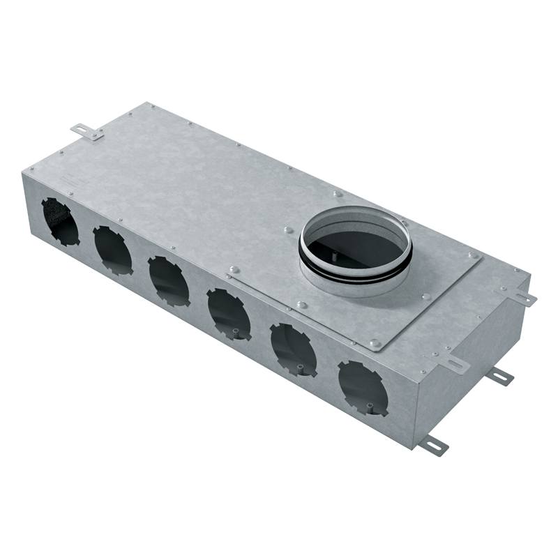 Blauberg BlauFast SR 160/90x6 04 - Supply or exhaust ventilation systems of residential spaces. For distribution of air from the ventilation unit through the air ducts