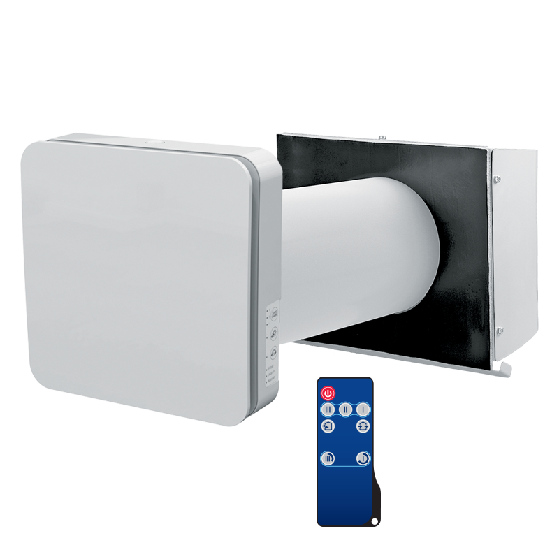 Blauberg Vento inHome C1 L035 S15 W - Brand new dMVHR solutions for new build and retrofit single-room applications, offer efficient and cost-effective ventilation