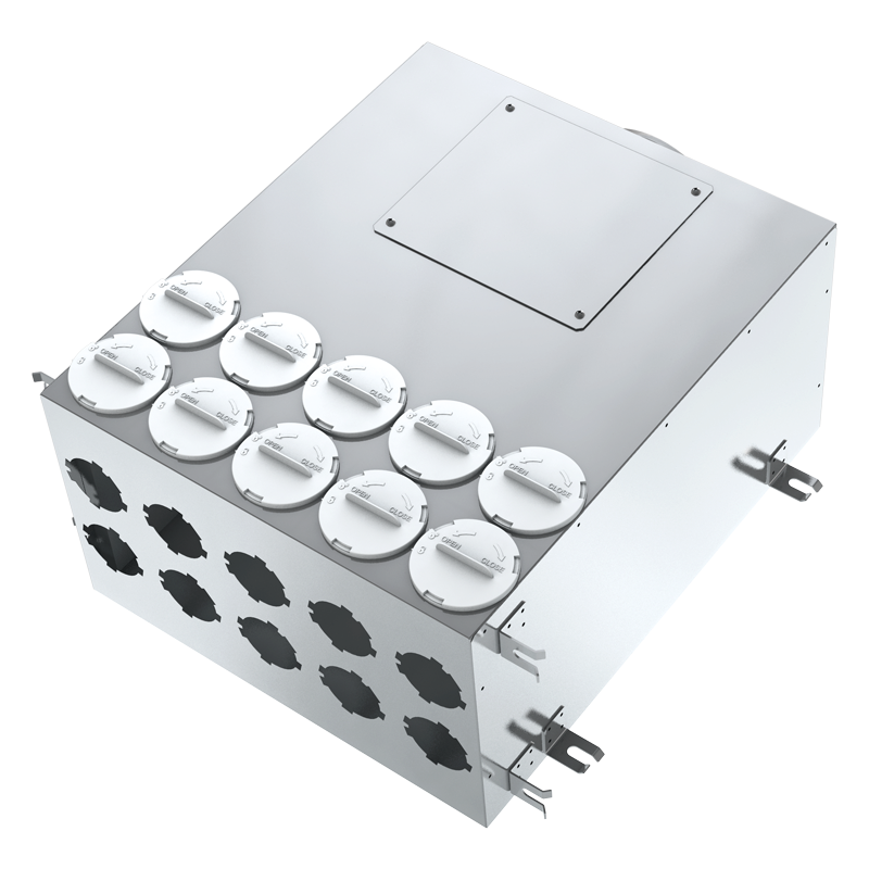 Blauberg BlauFast SR 200/63x10 01 - Supply or exhaust ventilation systems of residential spaces. For distribution of air from the ventilation unit through the air ducts