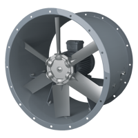 Medium pressure axial fans - Axial smoke extraction fans - Series Vents Axis-P