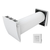 Decentralized HRU for residential buildings - Decentralized ventilation units - Series Vents VENTO Eco A50-4 Pro