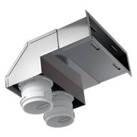 Radial ductwork - Air distribution - Vents BlauFast RPWB 200x55/63x2 M