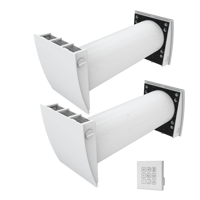 Decentralized HRU for residential buildings - Decentralized ventilation units - Vents VENTO Eco2 A50-4 S11 Pro