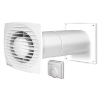 Wall vents with fan - Air inlets - Series Vents KIT Bravo-BW