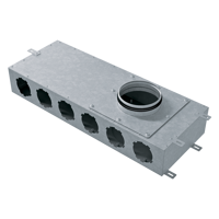 System 90 - Radial ductwork - Series Vents BlauFast SR 160/90x10 03