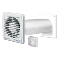 Wall vents with fan - Air inlets - Series Vents KIT Aero-BW