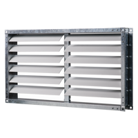 Accessories for ventilating systems - Commercial and industrial ventilation - Series Vents VG (rectangular)