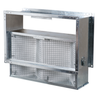 Accessories for ventilating systems - Commercial and industrial ventilation - Vents KFBK 40x20