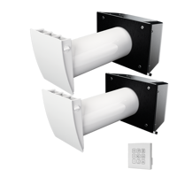 Decentralized HRU for residential buildings - Decentralized ventilation units - Vents VENTO Eco2 A50-4 S Pro