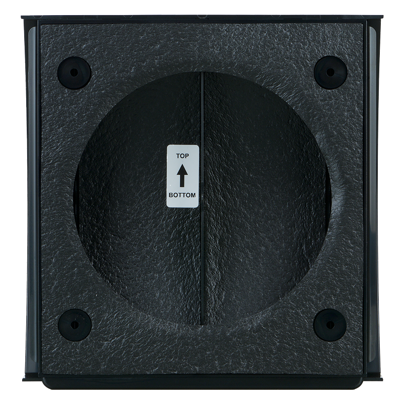 Blauberg AH-10 black 100 - Plastic hoods decoration of supply and exhaust vents of public, residential and industrial ventilation systems