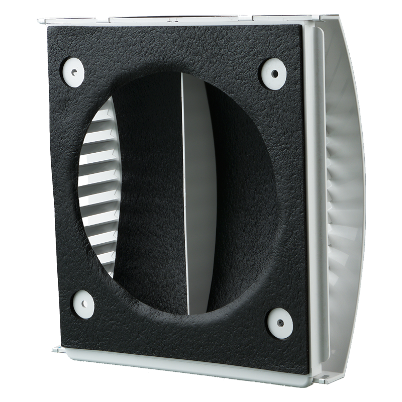 Blauberg AH-10 chrome 160 - Plastic hoods decoration of supply and exhaust vents of public, residential and industrial ventilation systems