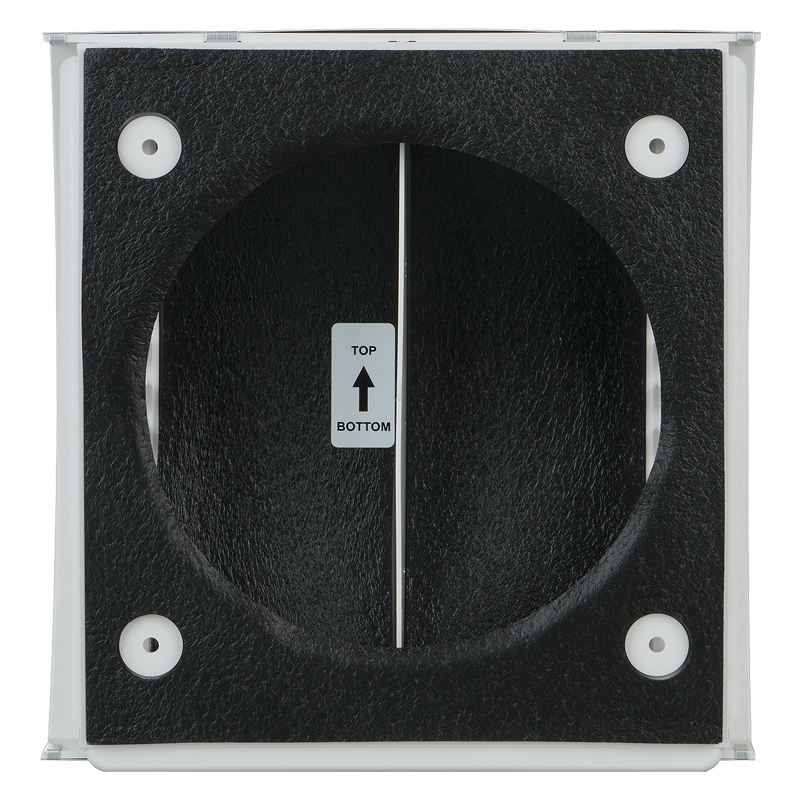 Blauberg AH-10 chrome 160 - Plastic hoods decoration of supply and exhaust vents of public, residential and industrial ventilation systems