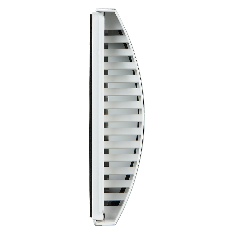 Blauberg AH-10 chrome 160 - Plastic hoods decoration of supply and exhaust vents of public, residential and industrial ventilation systems