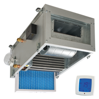 Units with water heaters - Supply ventilation units - Series Vents BLAUBOX MW Pro